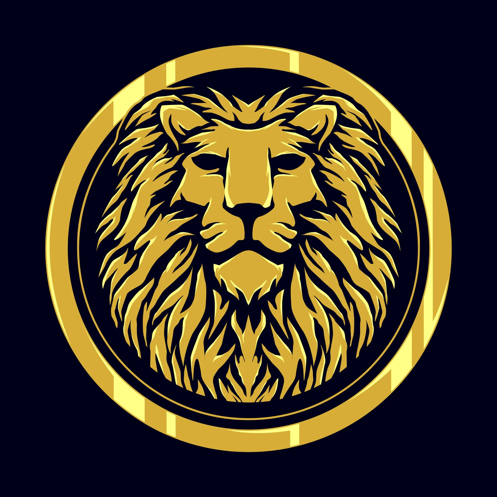 logo middle lion123